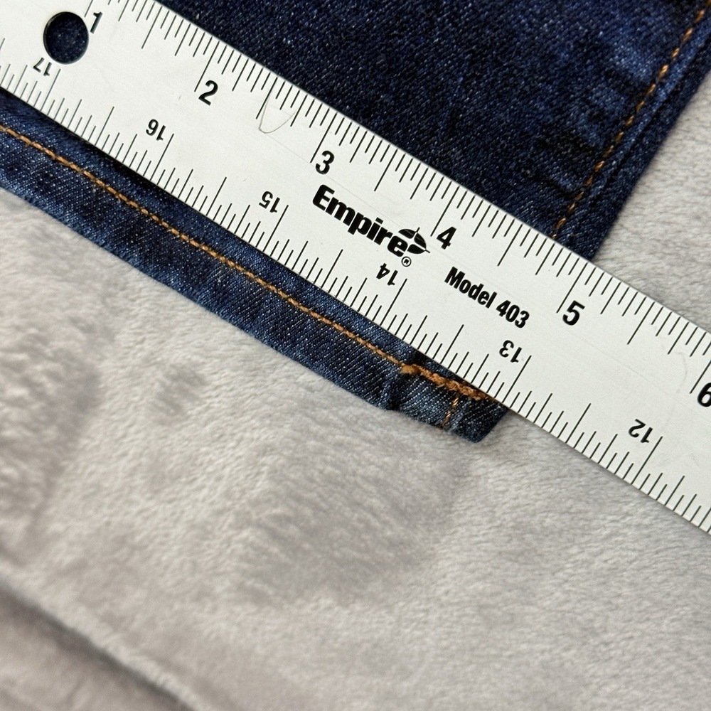 J.CREW Jeans Women's Size 27 9" Toothpick  Stretch Skinny Blue High-rise Zip Fly - Picture 8 of 13